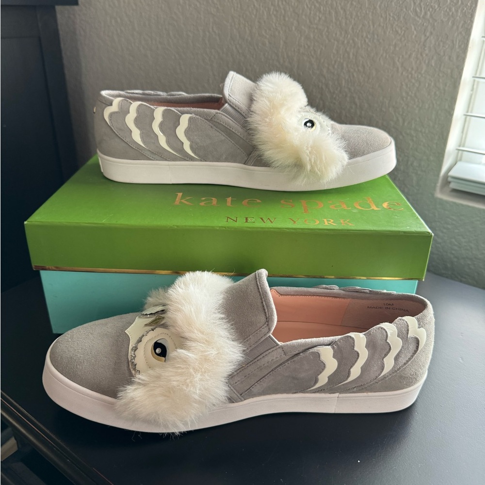 NIB SZ10 Kate spade owl sneakers